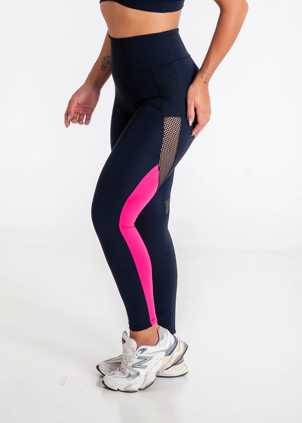 Detalhe de acabamento do Legging Fitness Concept